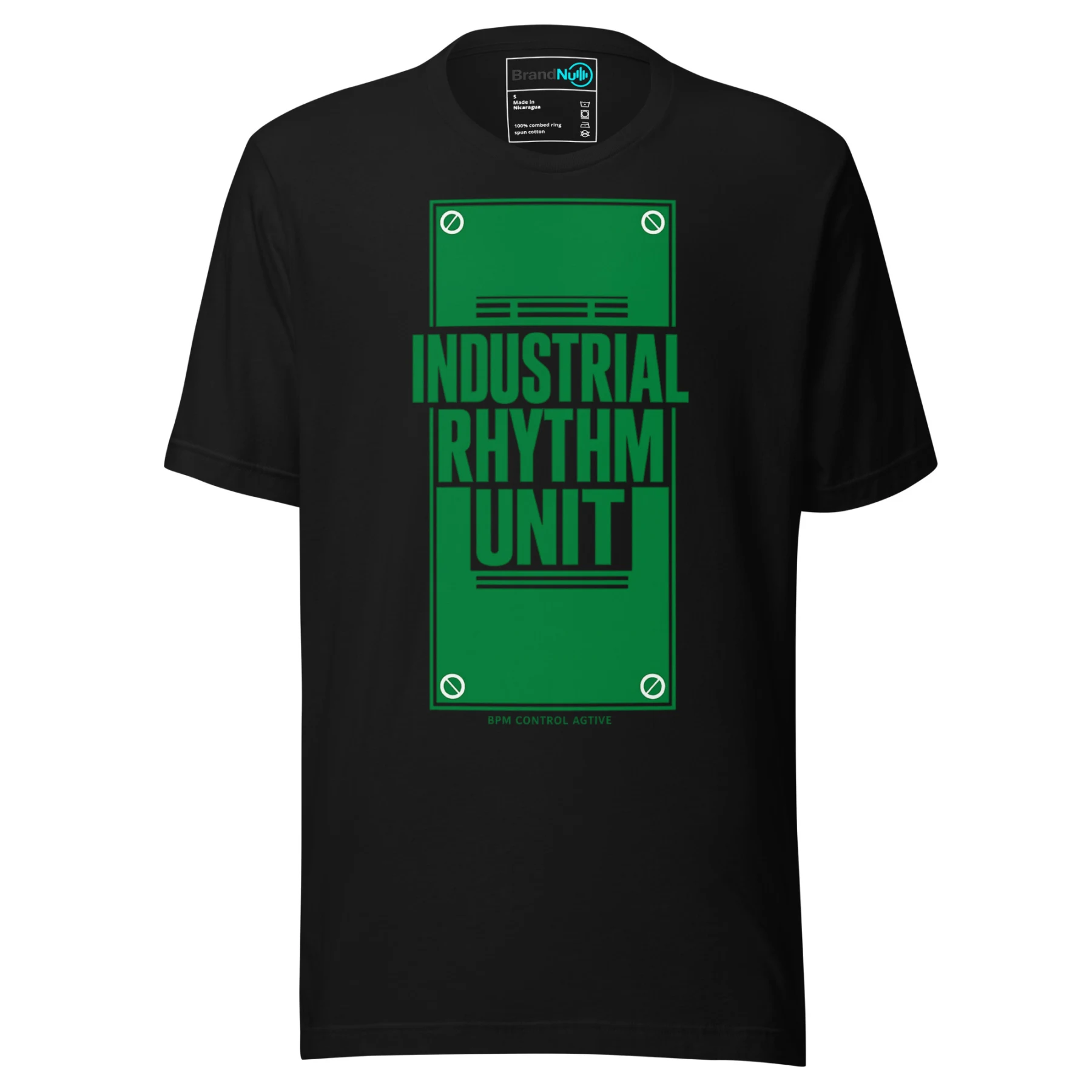 Industrial Rhythm Unit Techno T-SHIRT Hard Techno Statement