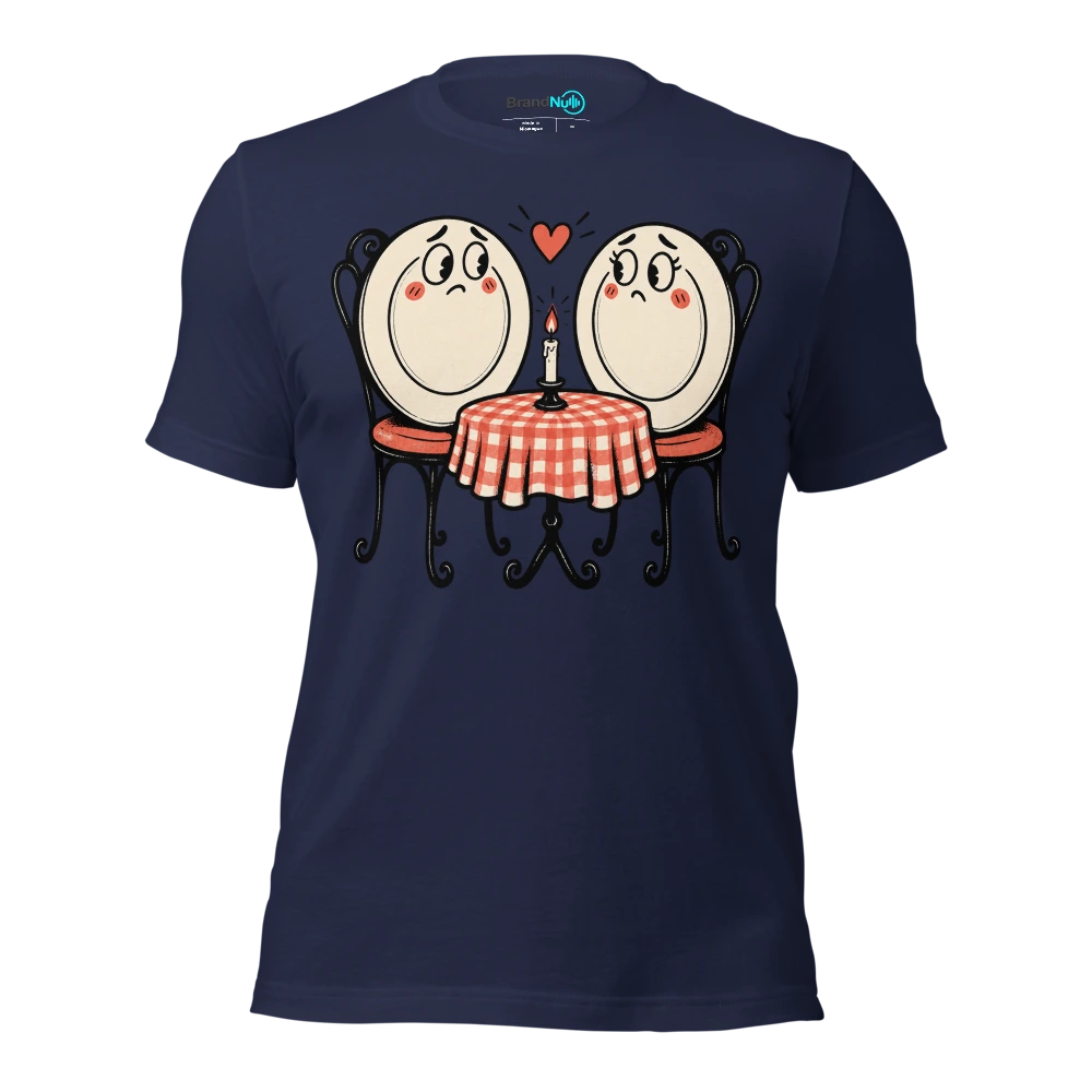 My BrandNu relationship is mostly asking what they want for tea T Shirt Navy Front