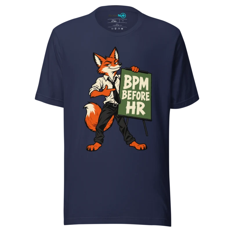 BPM BEFORE HR T Shirt - Navy