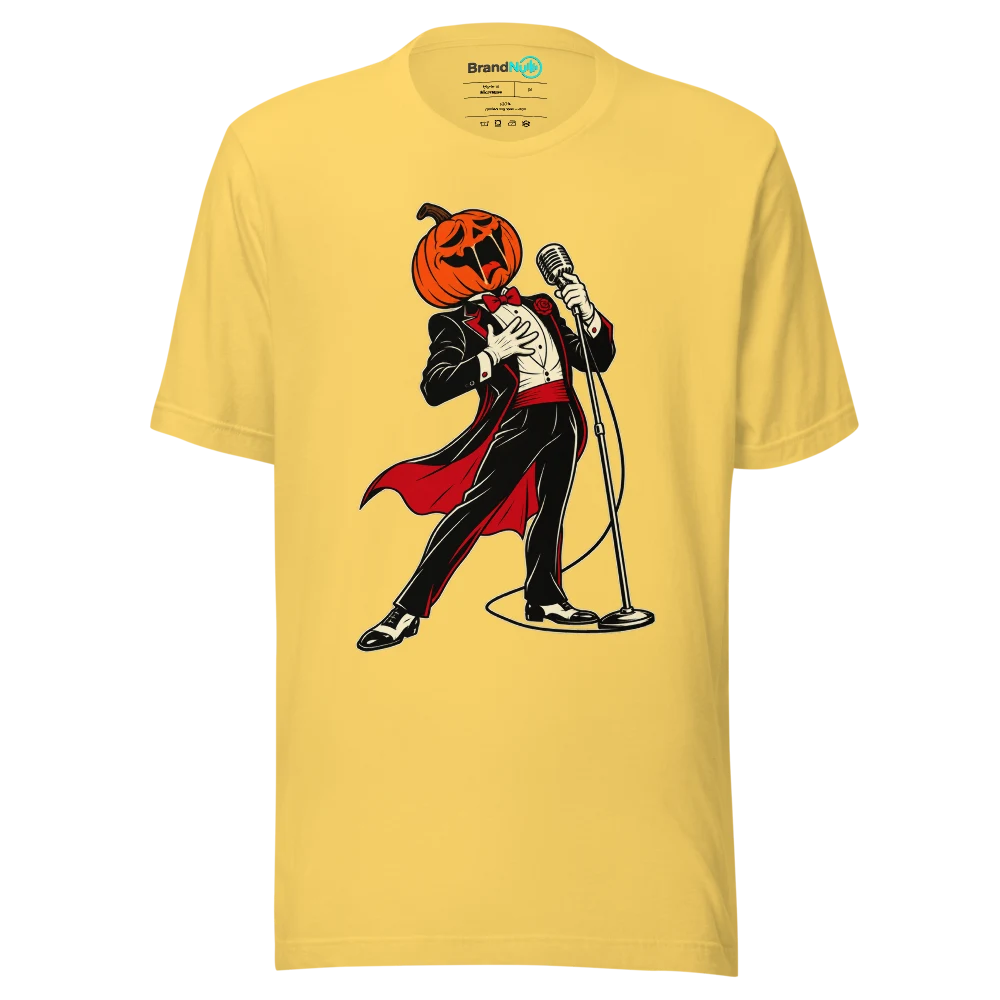 I HAVE A GOURD COMPLEX AND A MICROPHONE T Shirt Yellow Front