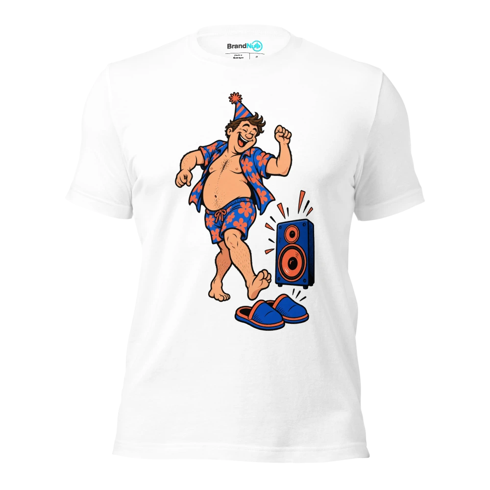MY BIRTHDAY WARMUP ENDS BEFORE YOUR MAIN SET T Shirt White Front