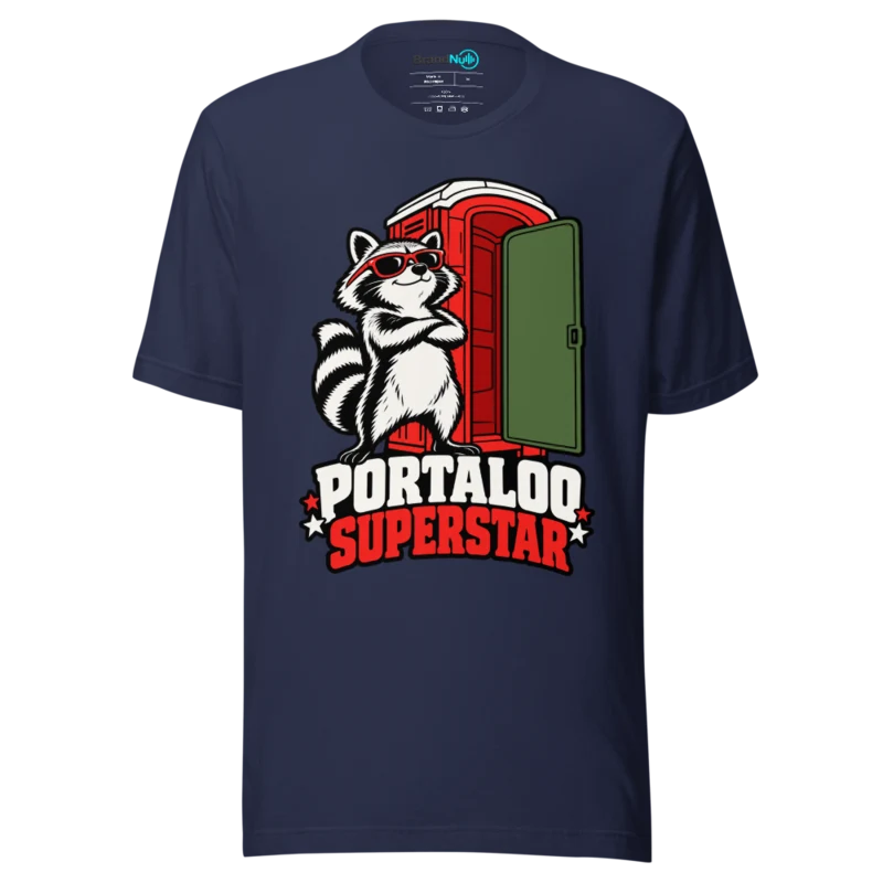 PORTALOO SUPERSTAR T Shirt - Navy