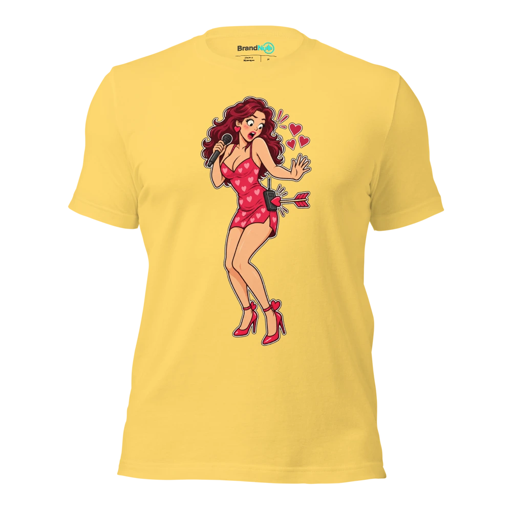 THE ARROW HIT THE WIRELESS RECEIVER AGAIN T Shirt Yellow Front