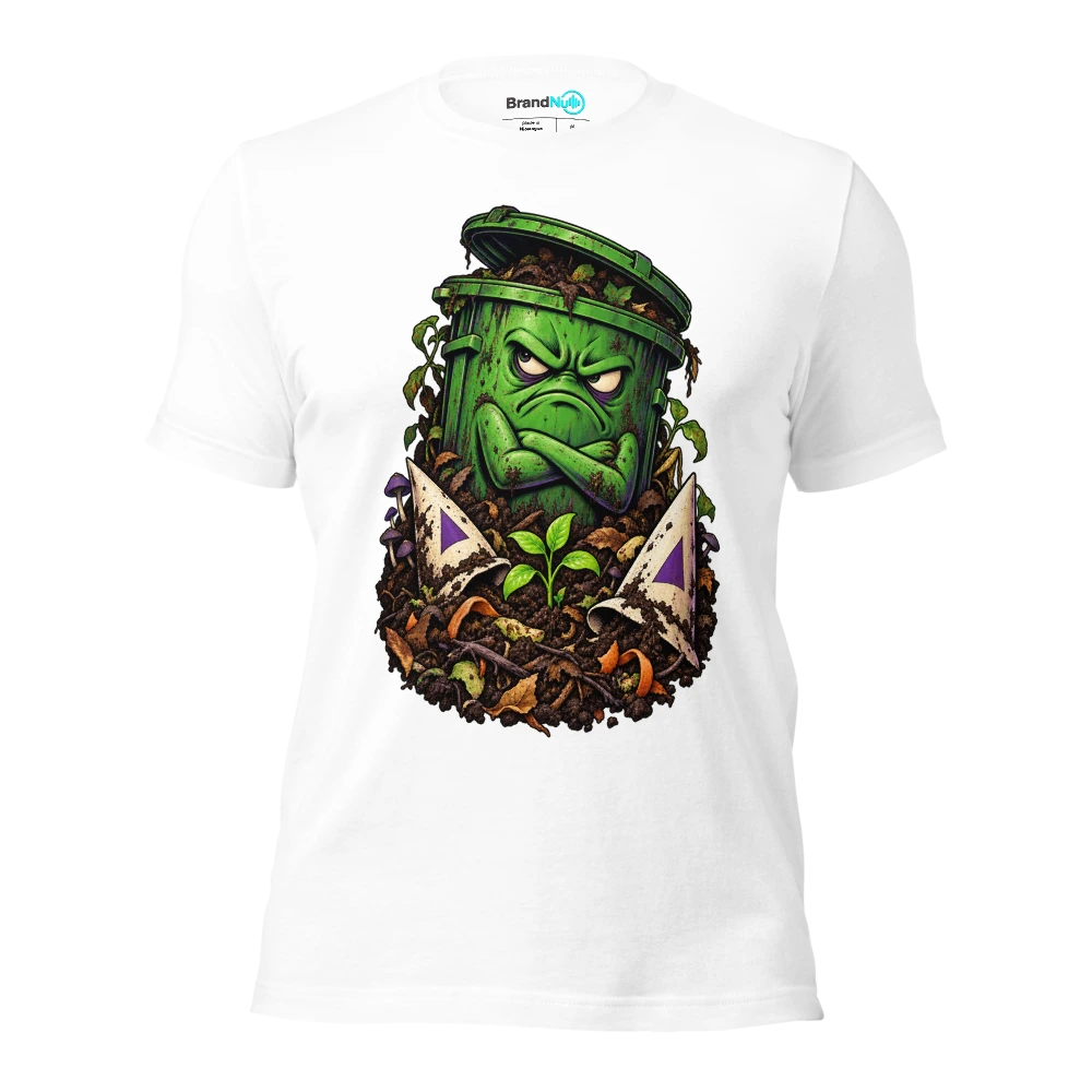 A BrandNu plan for dealing with twats compost T Shirt White Front