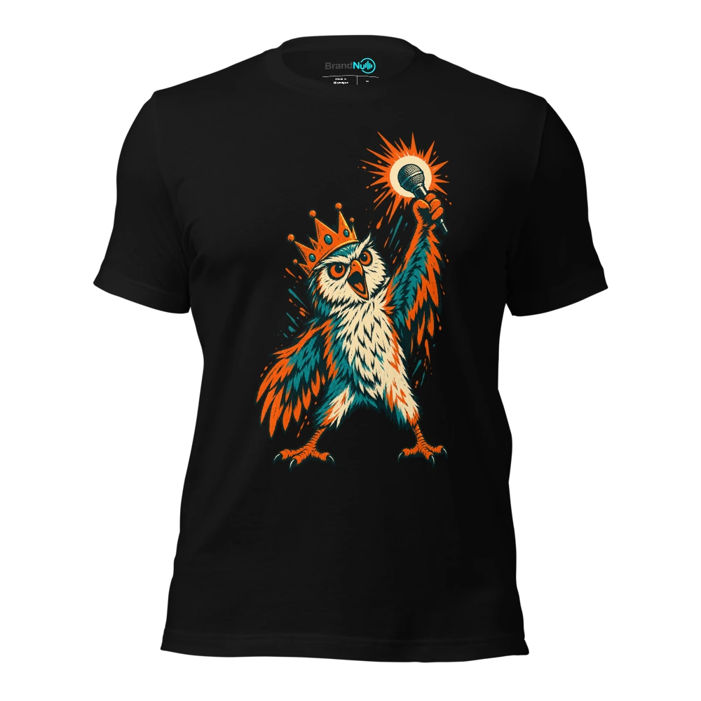 THE NIGHT OWL HAS REQUESTED AN AFTERNOON SET T-SHIRT