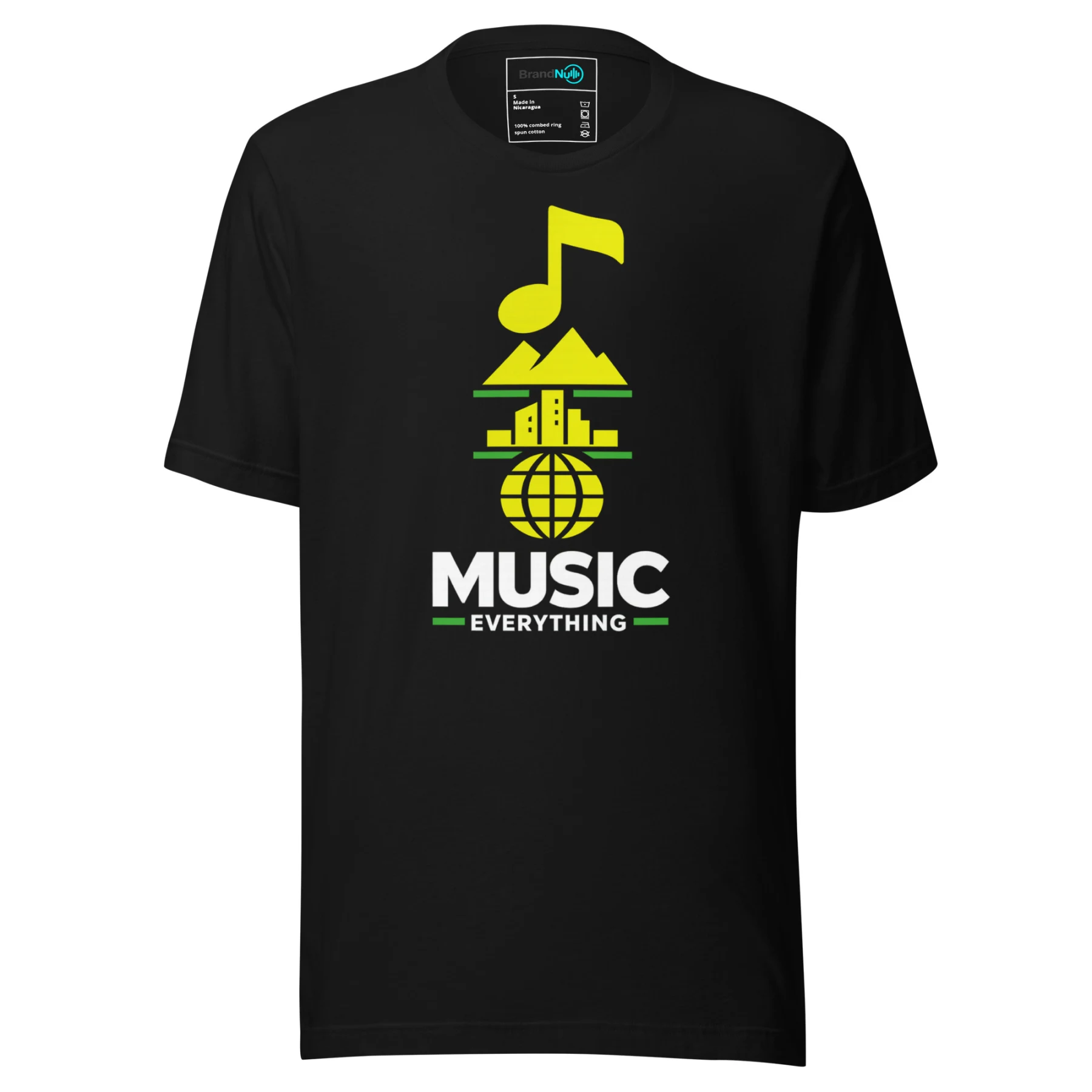Music Is Everything T-SHIRT – Minimal Icon Design