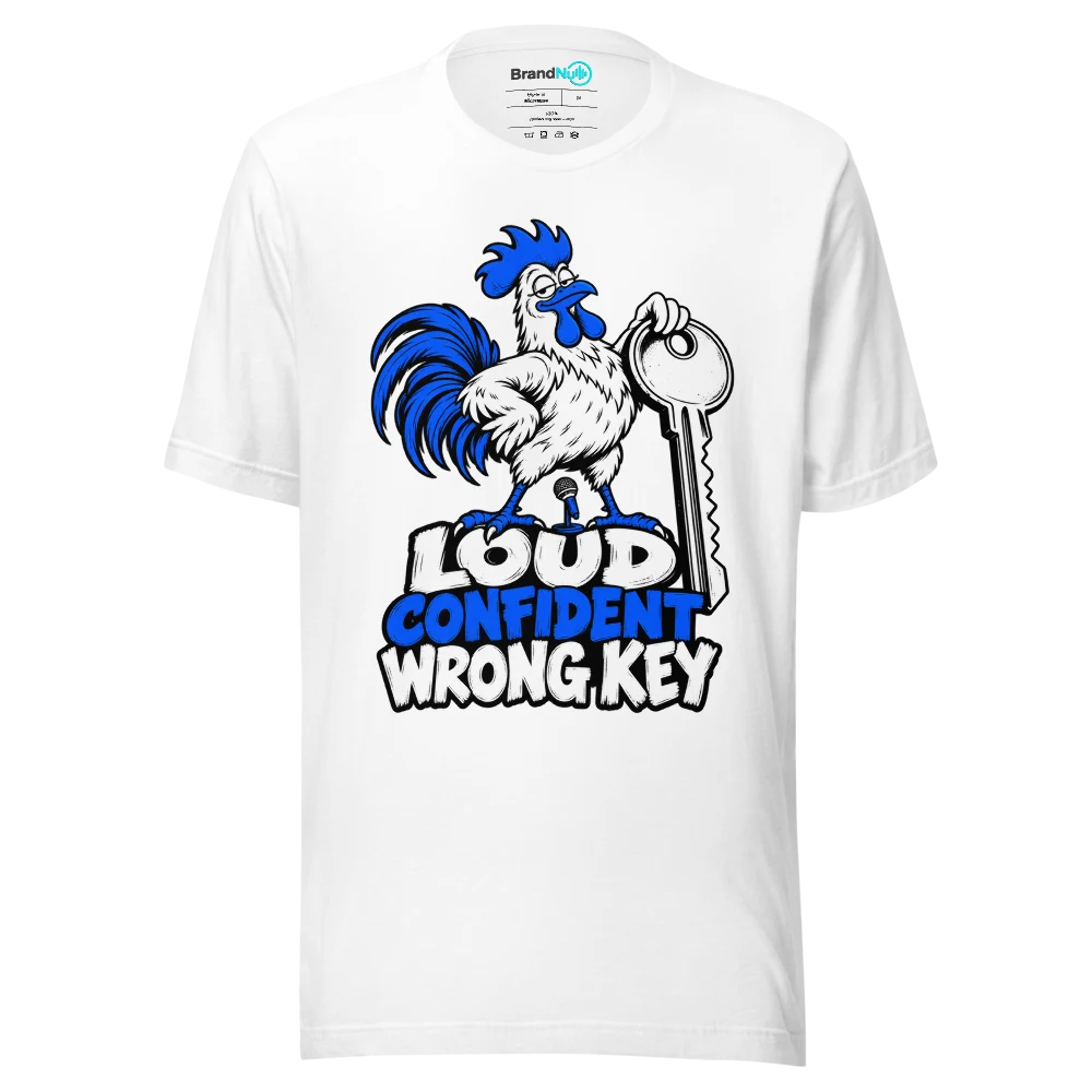 LOUD CONFIDENT WRONG KEY T Shirt