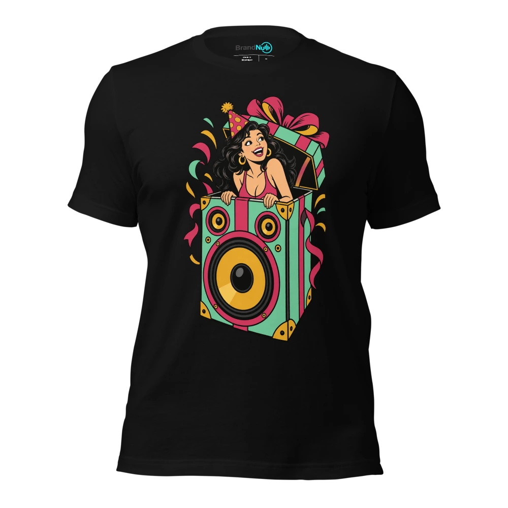 THE ONLY SURPRISE I WANT IS A GOOD TRANSITION T Shirt Black Front