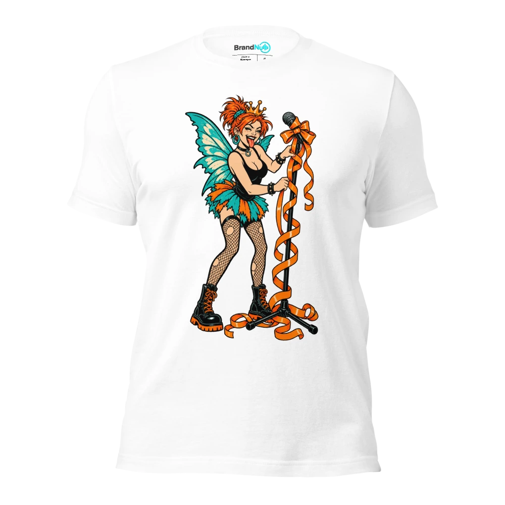 THE PARTY FAIRY HAS CANCELLED THE REHEARSAL T Shirt White Front