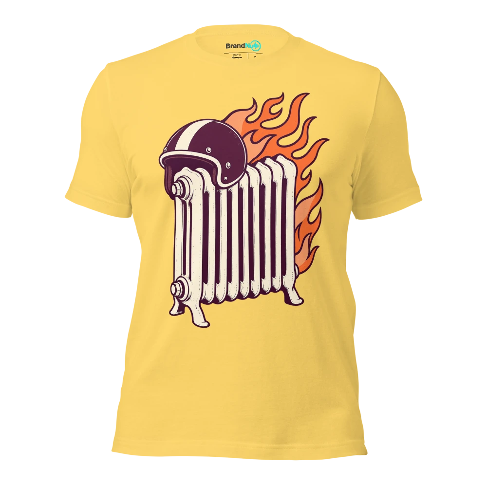 My BrandNu wild side wants the heating on T Shirt Yellow Front