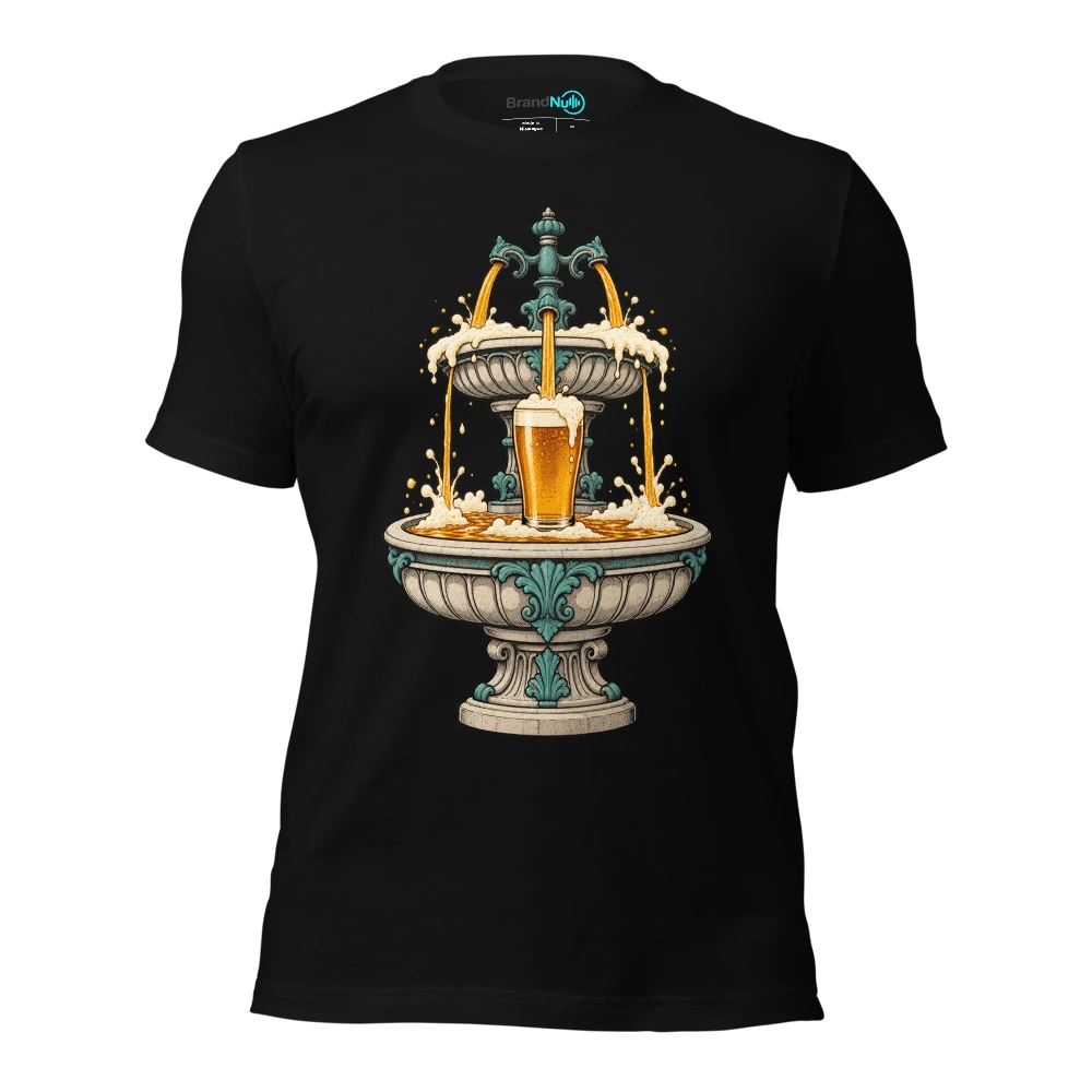 My BrandNu fountain of youth tastes suspiciously like lager T-SHIRT