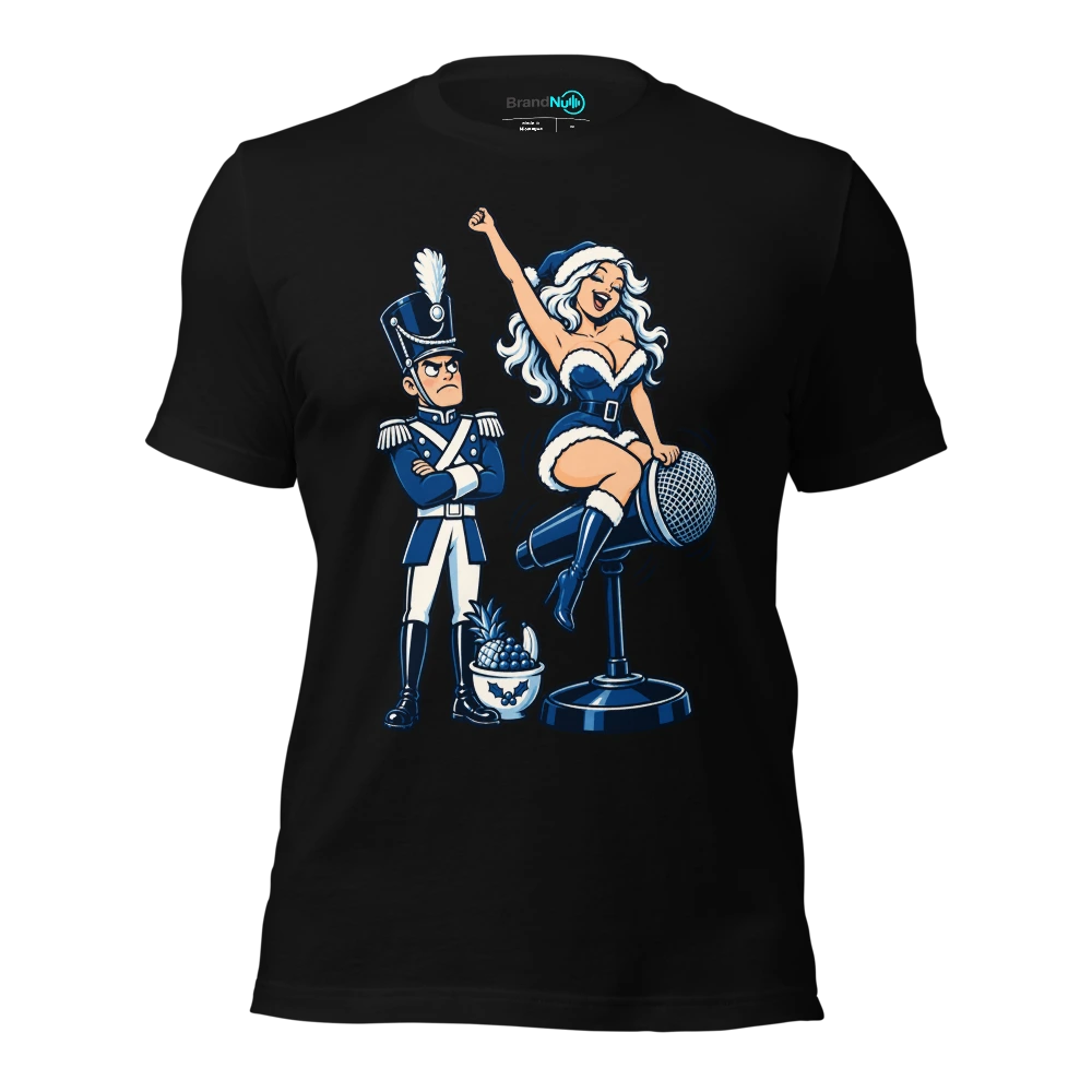 THE TOY SOLDIER HAS A BETTER RIDER THAN ME T Shirt Black Front
