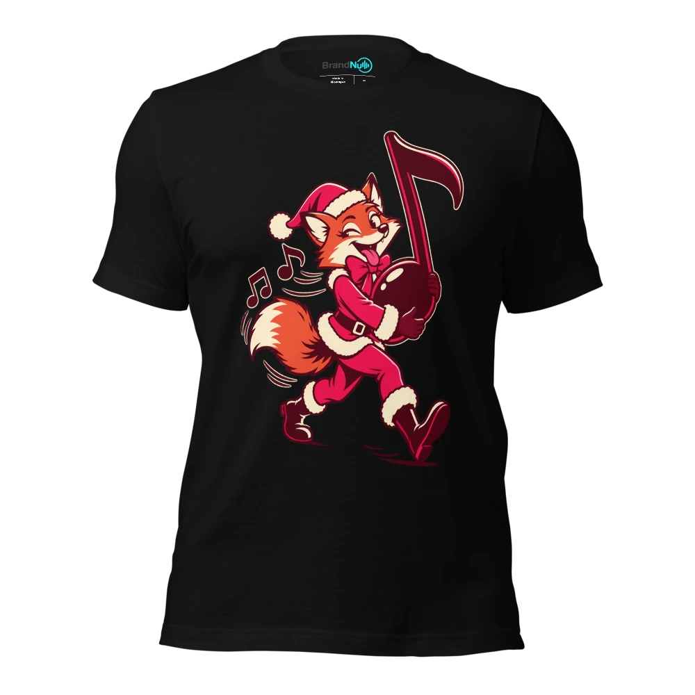 THE FUNK FOX HAS STOLEN THE FESTIVE GROOVE T-SHIRT