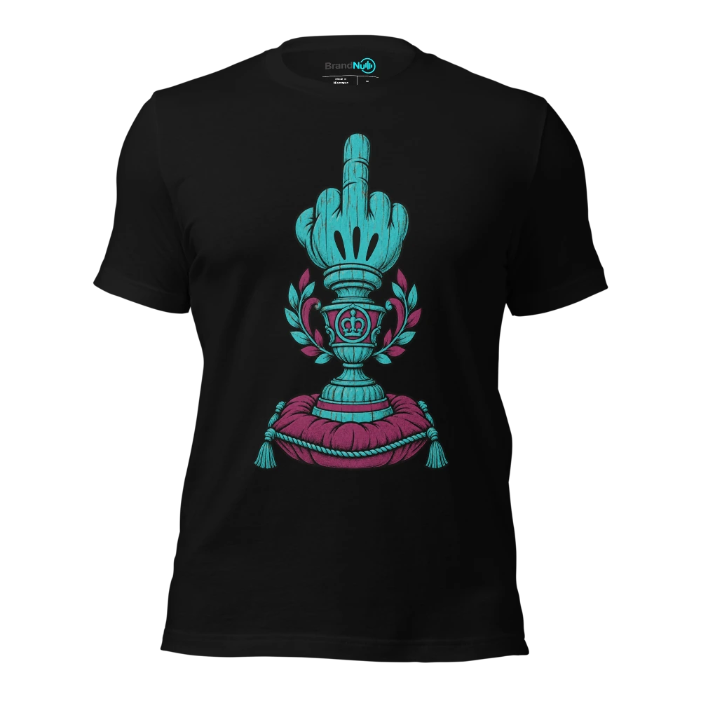 They've made a BrandNu award for being a cunt. I'm polishing it T Shirt Black Front