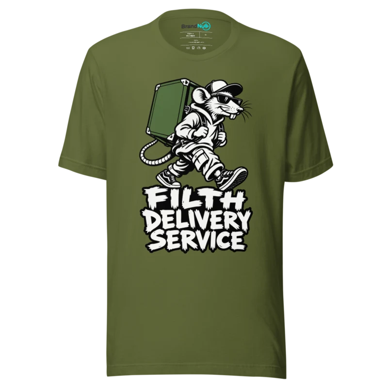 FILTH DELIVERY SERVICE T Shirt - Olive