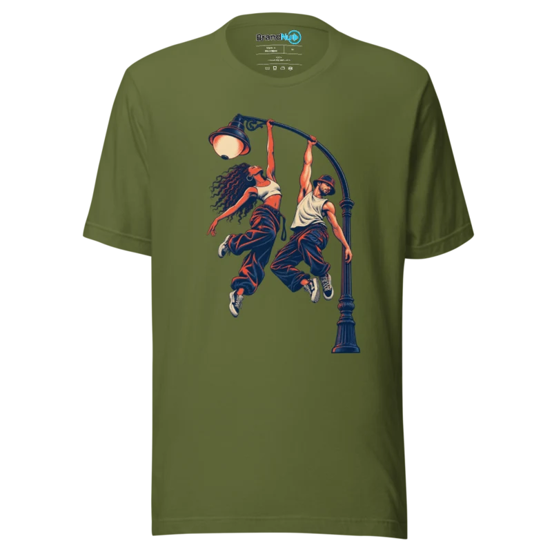 Streetlight Ballet T Shirt - Olive