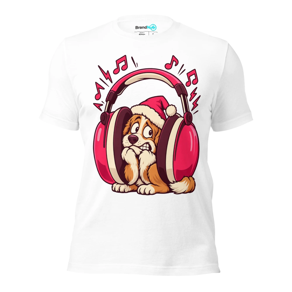 THE DOG KNOWS WHEN THE CHORUS IS COMING T Shirt White Front