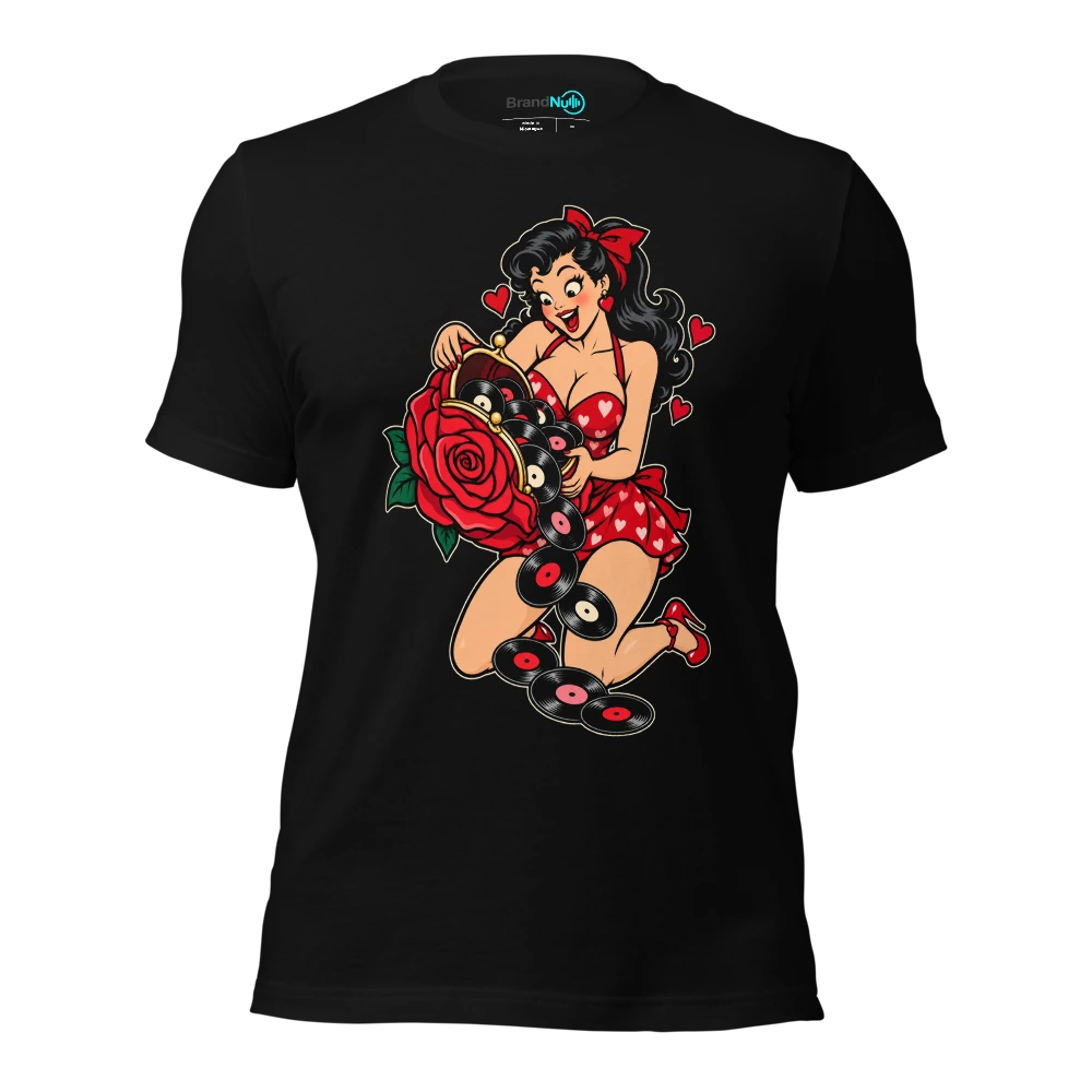 THE ROSE FUND HAS BECOME A VINYL FUND T-SHIRT