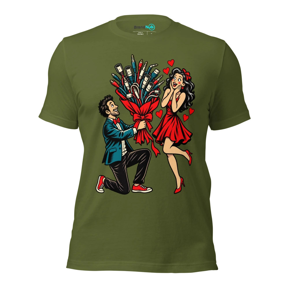 I ASKED YOUR STAR SIGN NOT YOUR SAMPLE RATE T Shirt Olive Front