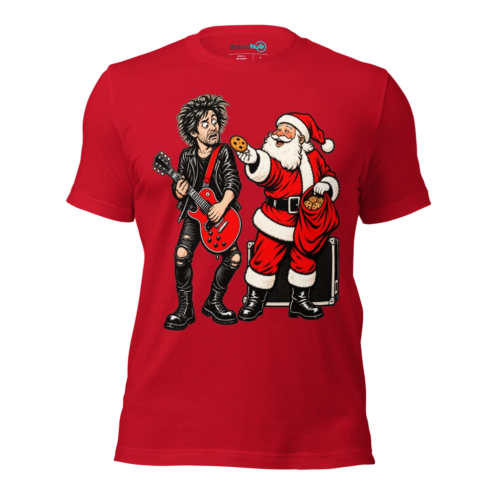 MY FESTIVE GIG FEE IS IN BISCUITS AGAIN T Shirt Red Front
