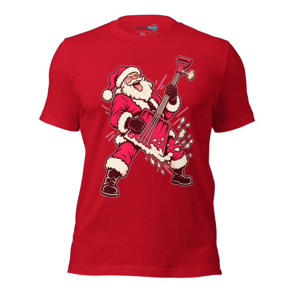 THIS SNOW SHOVEL IS A TOURING INSTRUMENT T Shirt Red Front