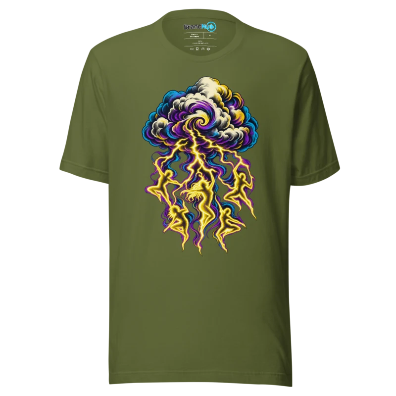 Soundstorm Sky T Shirt - Olive
