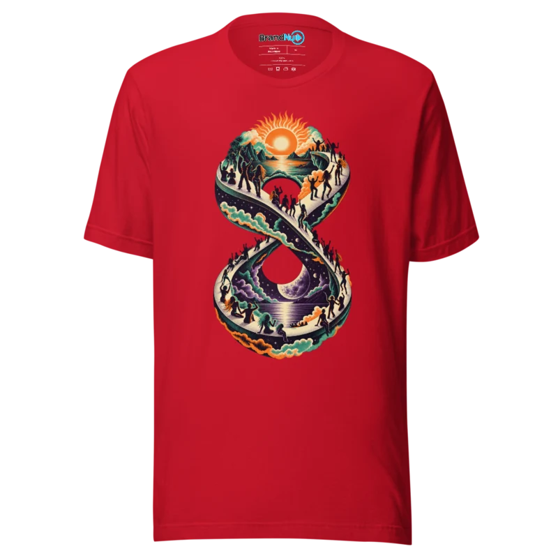 Infinite Weekend T Shirt - Red