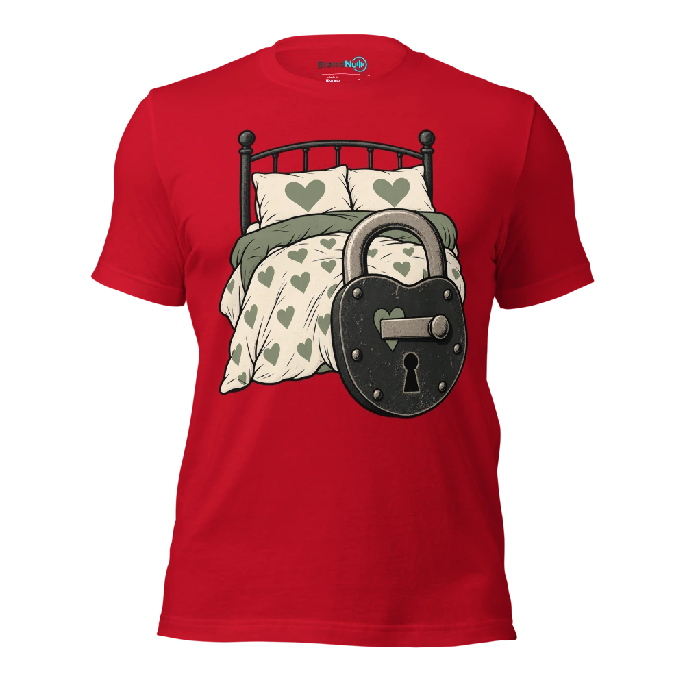 My BrandNu bedroom voice is Ã¢â‚¬Ëœdid you lock the back door?Ã¢â‚¬â„¢ T Shirt Red Front