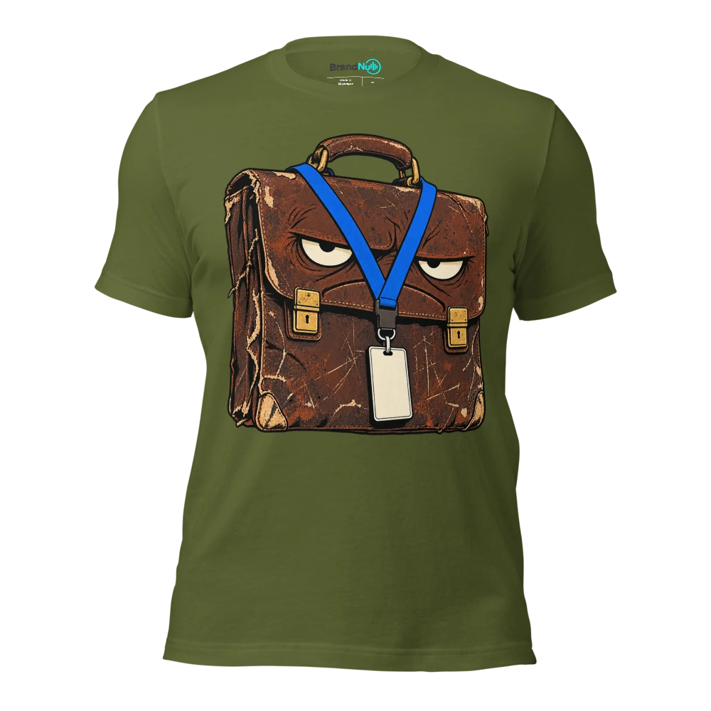 Got a BrandNu job. Same Ã¢â‚¬Ëœfor fuckÃ¢â‚¬â„¢s sakeÃ¢â‚¬â„¢ in a different lanyard T Shirt Olive Front