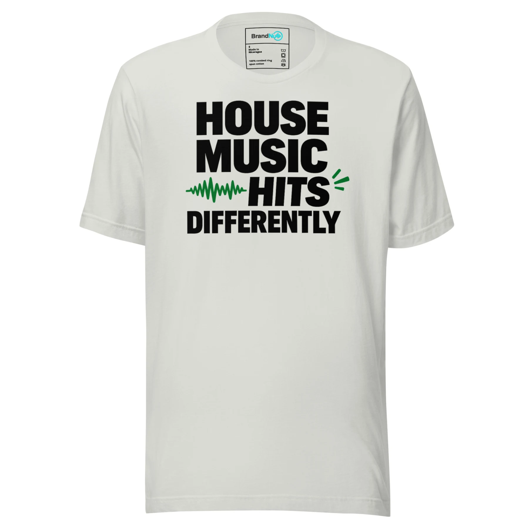 House Music Hits Differently T Shirt – Pulse Accent Design