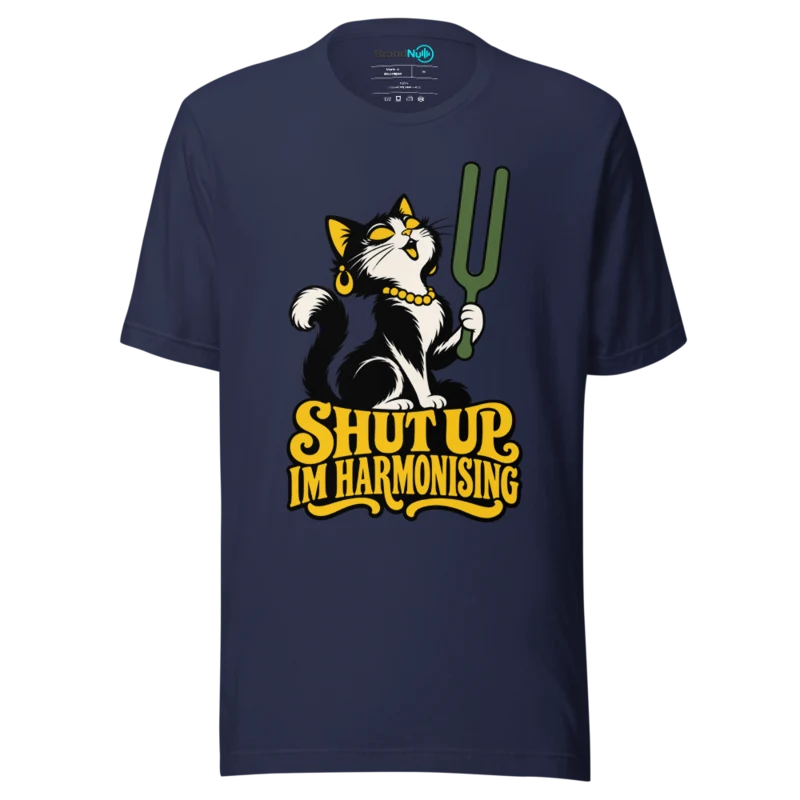 SHUT UP IM HARMONISING T Shirt - Navy