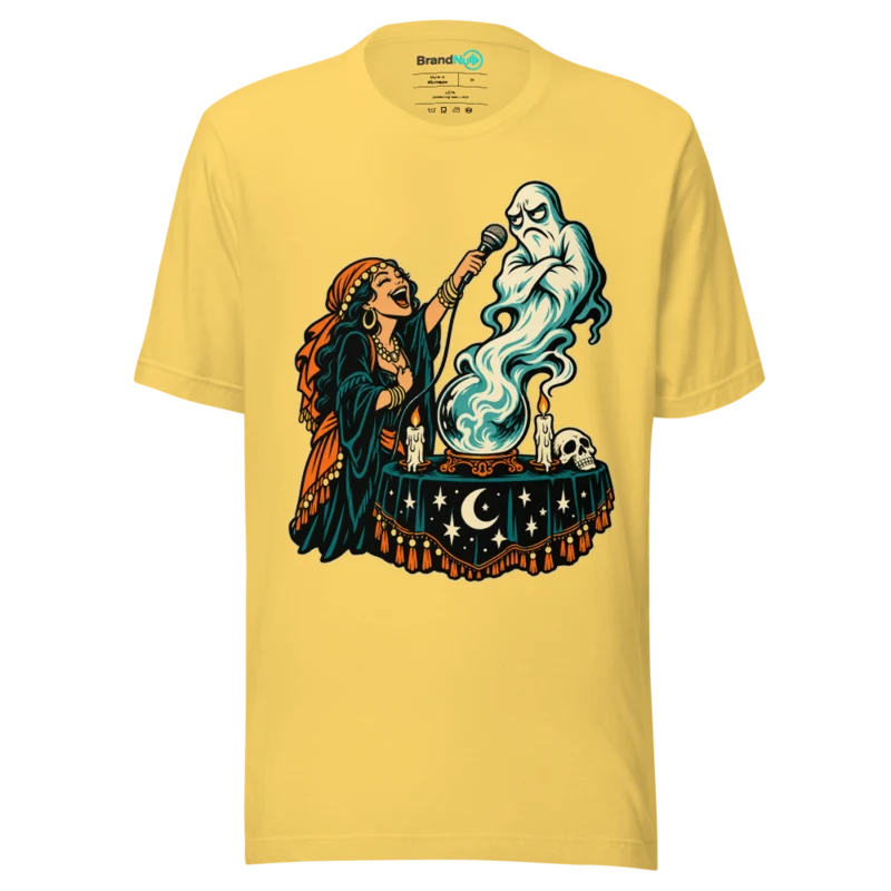 THE SEANCE HAS A SUPPORT ACT T Shirt - Yellow