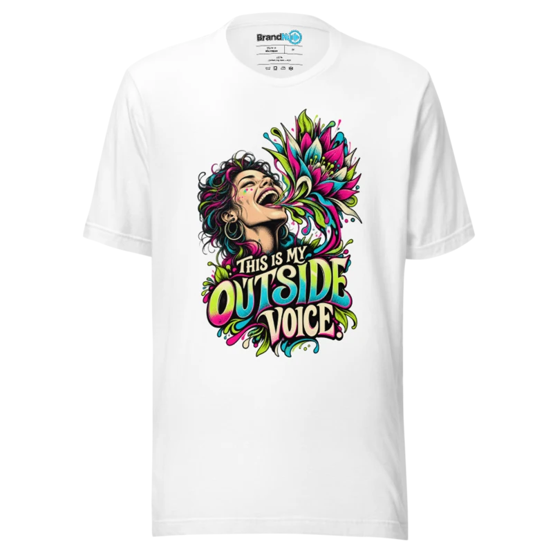 This Is My Outside Voice T Shirt