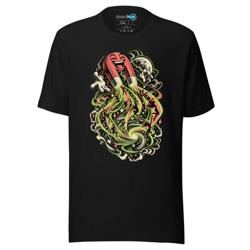 Midnight Magnet T Shirt - Black