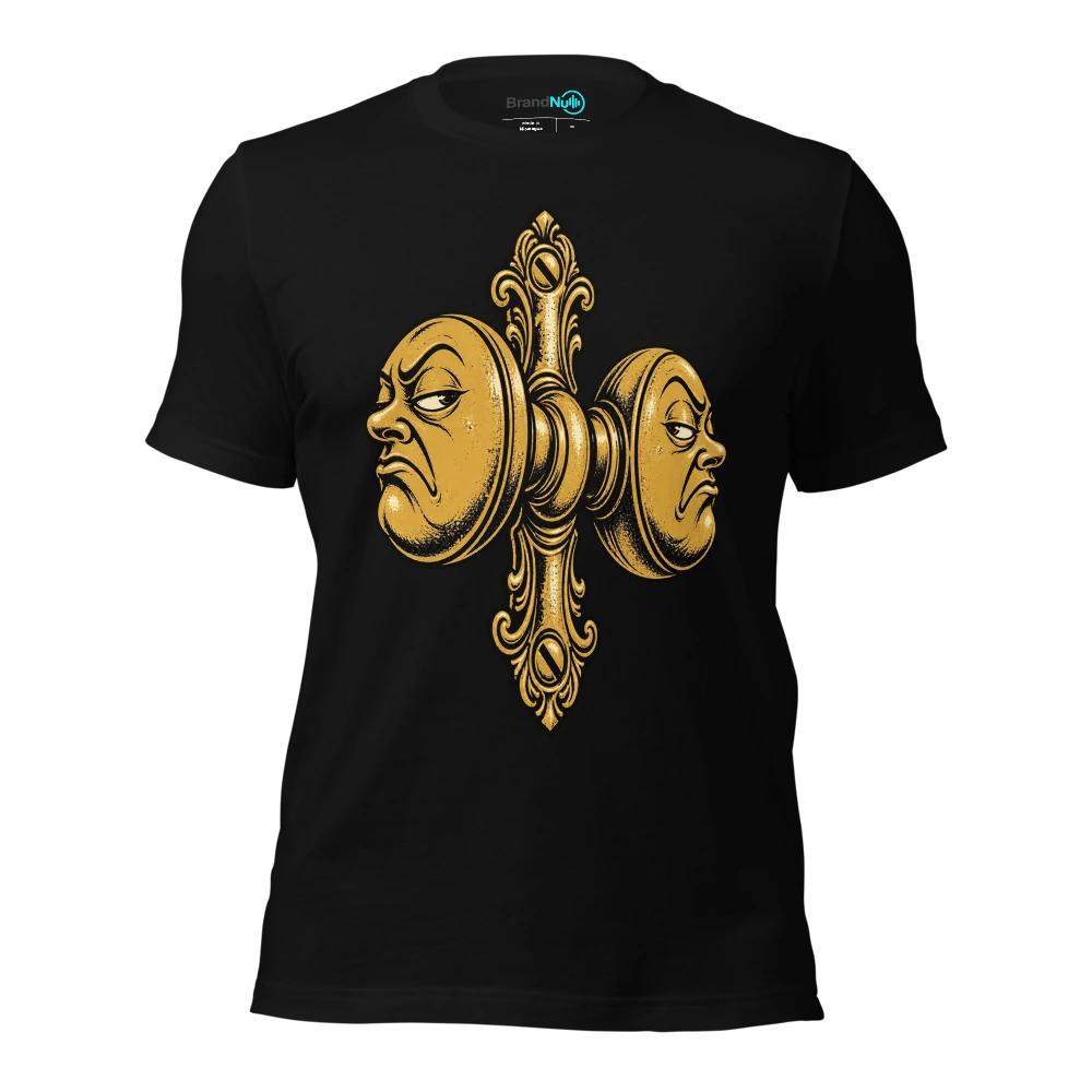 You’re seeing a BrandNu side of me. It’s also a knob T-SHIRT