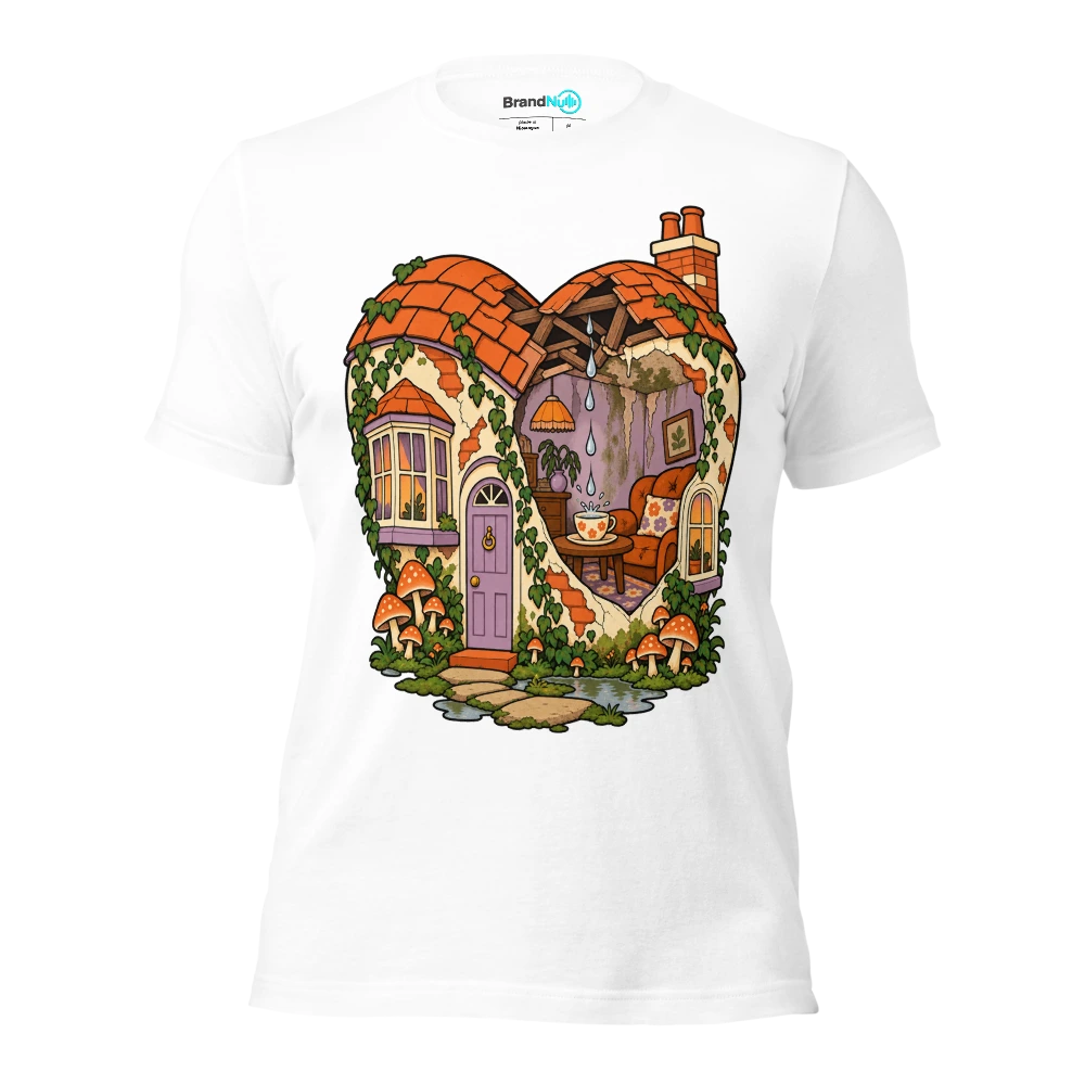 My BrandNu lease of life has damp T Shirt White Front