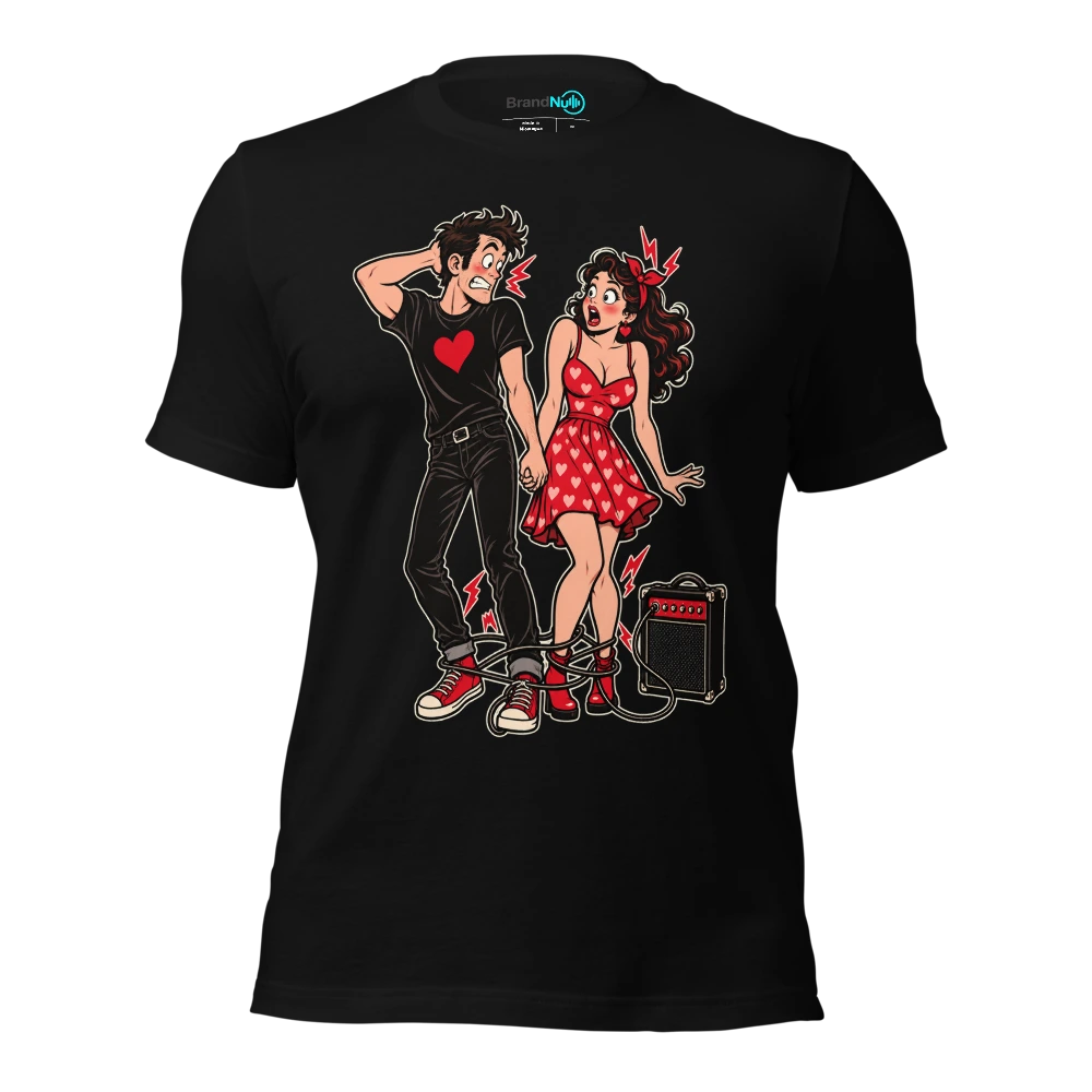 OUR CHEMISTRY HAS A GROUND LOOP T Shirt Black Front