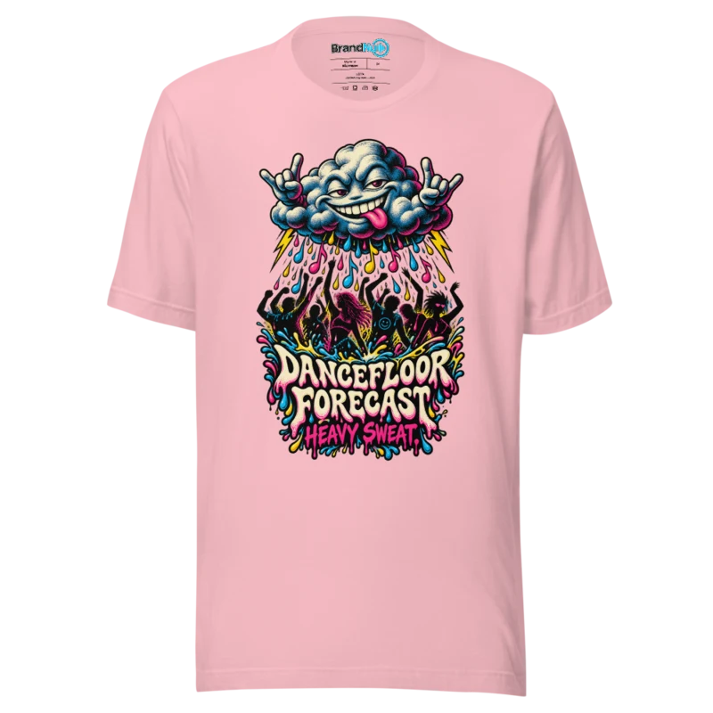 Dancefloor Forecast Heavy Sweat T Shirt - Olive
