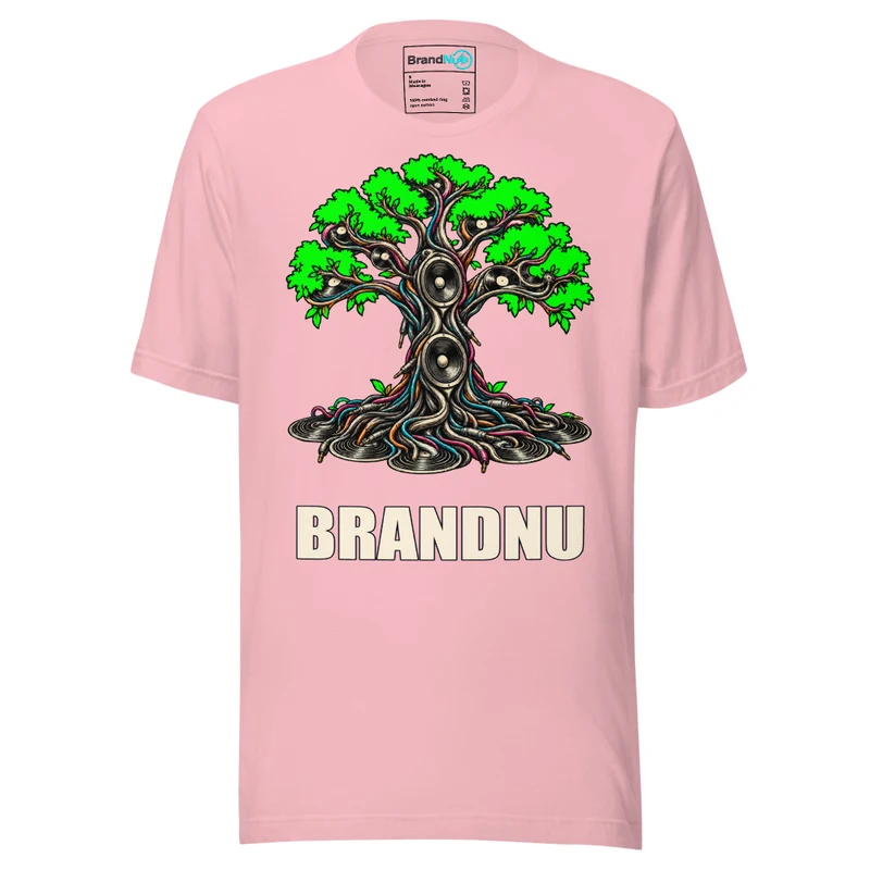 BrandNu Solid Roots - Green Screen DJ & Rave T-Shirt