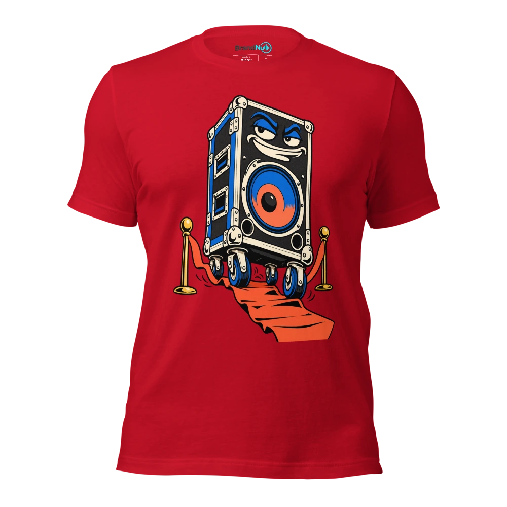 THE LOADING RAMP IS MY RED CARPET T Shirt Red Front
