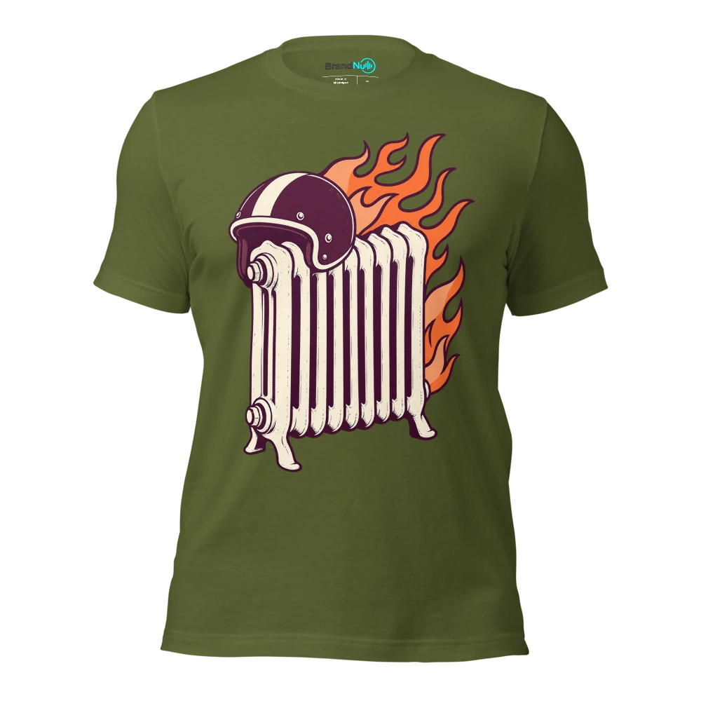 My BrandNu wild side wants the heating on T Shirt Olive Front