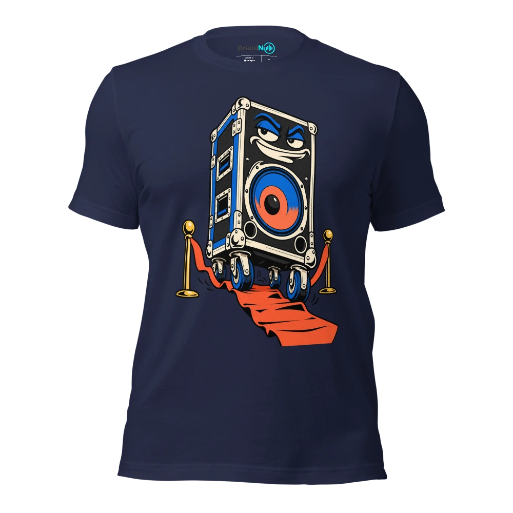 THE LOADING RAMP IS MY RED CARPET T Shirt Navy Front