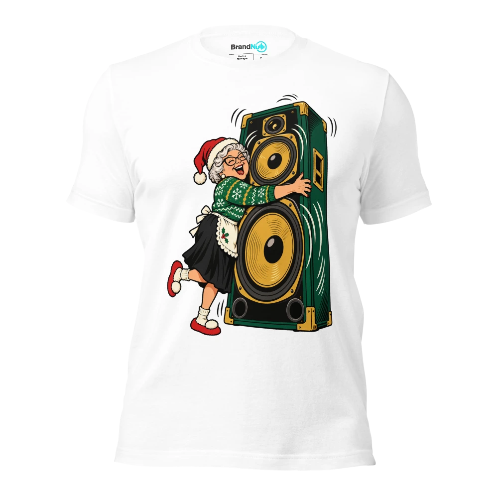 MY GRAN ASKED FOR MORE BASS SO HERE WE ARE T Shirt White Front