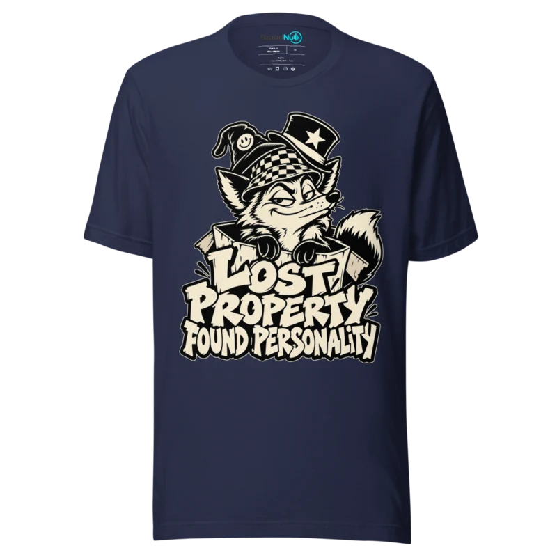 LOST PROPERTY FOUND PERSONALITY T Shirt - Navy