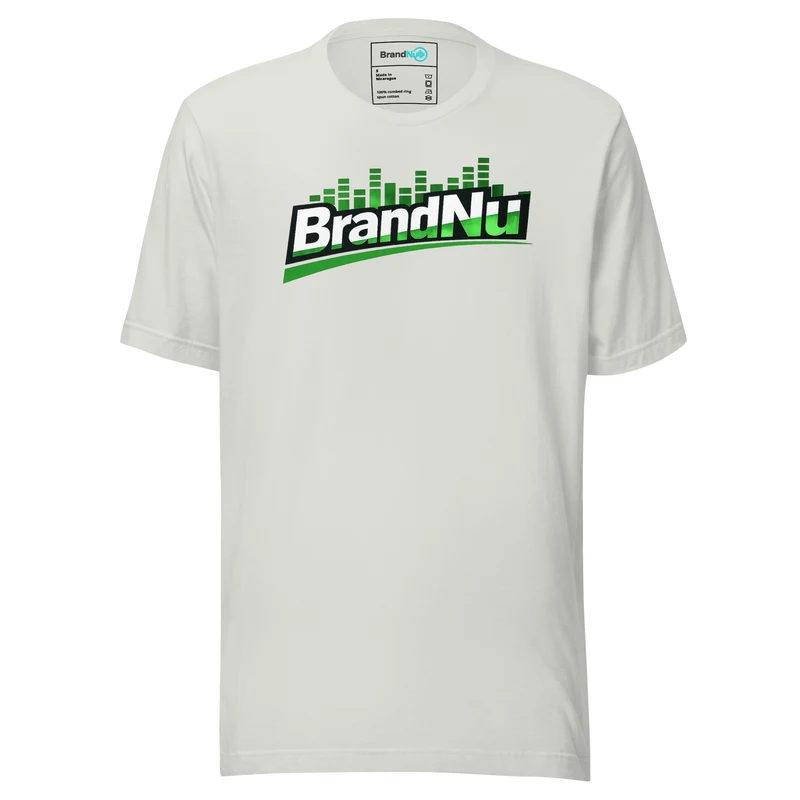 Wave – Green Screen Motion DJ Tee - Silver