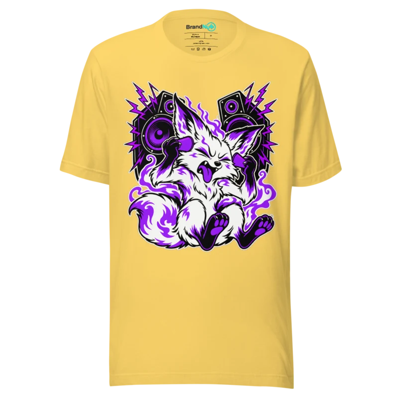 MY SPIRIT ANIMAL NEEDS EARPLUGS T Shirt - Yellow