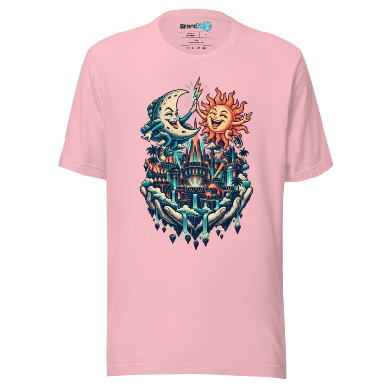 Moonlight Mischief T Shirt - Olive