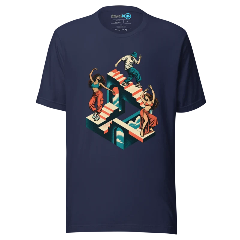 Gravity Resigned T Shirt - Navy