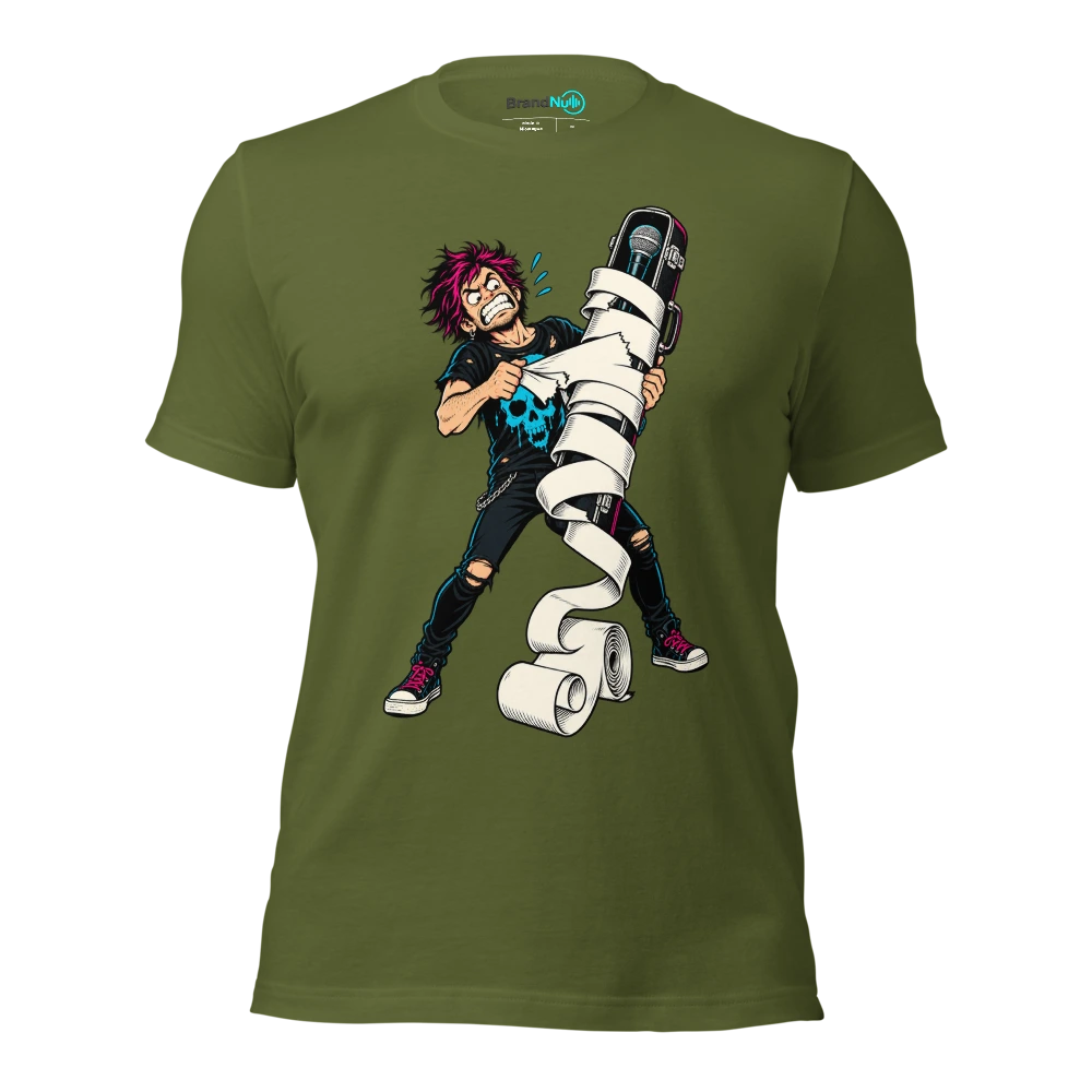 THE GIFT RECEIPT IS A DO NOT PLAY LIST T Shirt Olive Front