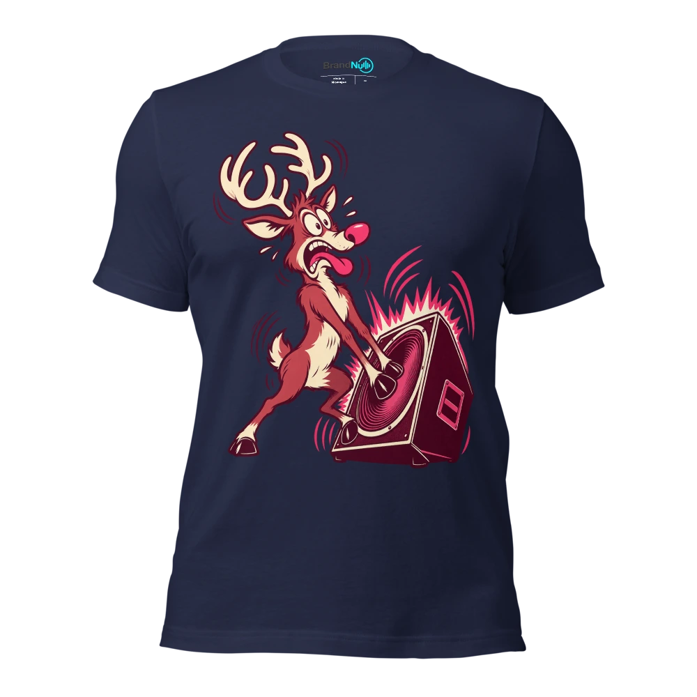 THE REINDEER HAVE FAILED THE LOW END TEST T Shirt Navy Front